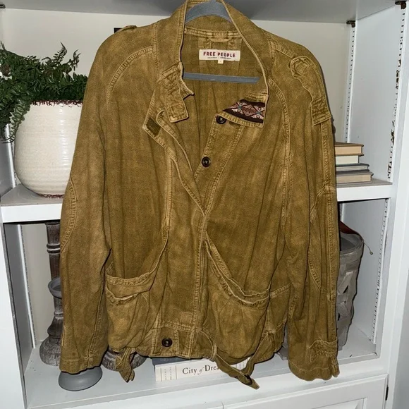 Free People Jayde Safari Utility Jacket - Picture 2 of 4